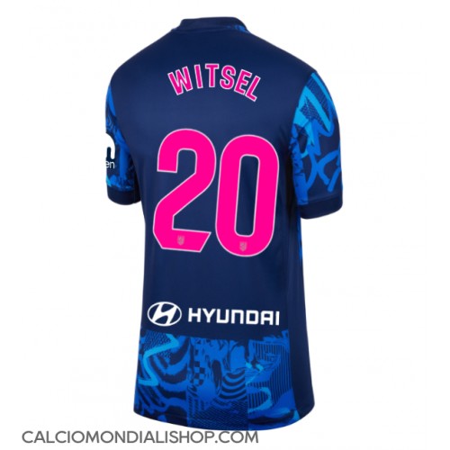 Maglie da calcio Atletico Madrid Axel Witsel #20 Terza Maglia Femminile 2024-25 Manica Corta